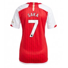 Arsenal Bukayo Saka #7 Hemmatröja Dam 2023-24 Korta ärmar